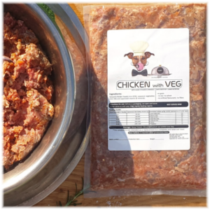 Organic chicken dog food best sale