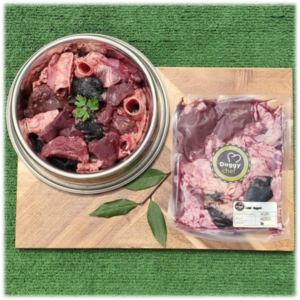 DoggyChef | Raw Lamb Meat and Offal Chunks | Raw Dog Food | Raw Cat Food | Raw Food for Pets | BARF | PREY | PMR