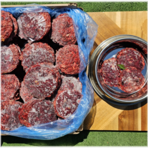 DoggyChef | Raw Game or Beef Meat Patties | Raw Dog Food | Raw Cat Food | Raw Food for Pets | BARF | PREY | PMR