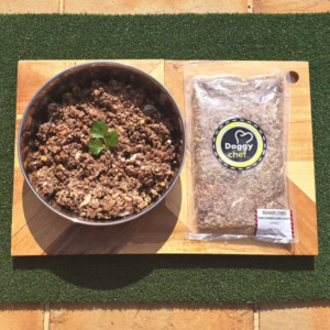 DoggyChef | Par Cooked Venison and Chicken Meat | Real Dog Food | Real Cat Food | Real Food for Pets | BARF | PREY | PMR