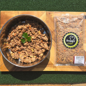 DoggyChef | Par Cooked Chicken and Veg Meat | Real Dog Food | Real Cat Food | Real Food for Pets | BARF | PREY | PMR