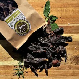 Dried Venison Heart Treats: The Healthiest and Tastiest Treat Around! 250gr