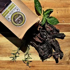 Dried Venison Biltong Treats: The Healthiest and Tastiest Treat Around! 100gr
