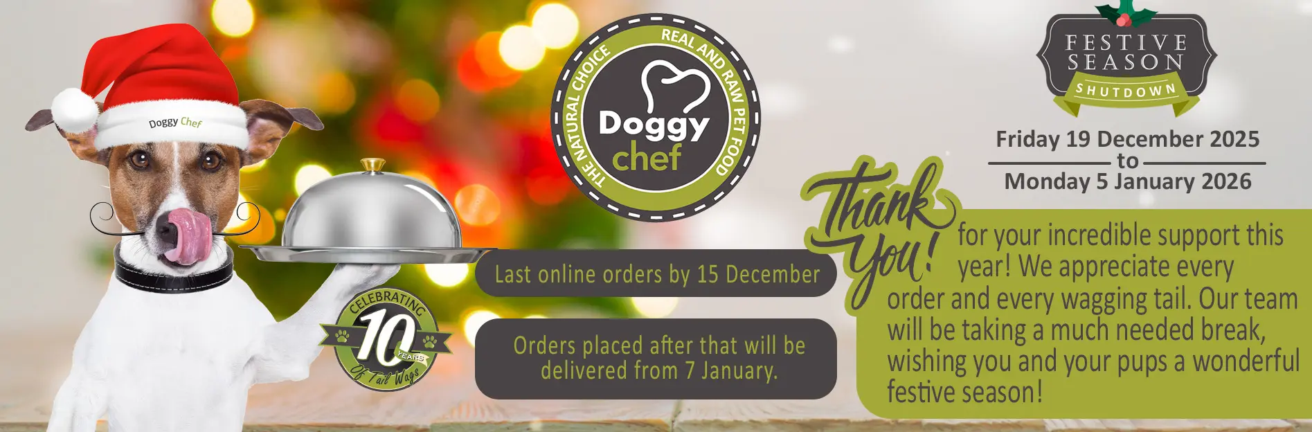 DoggyChefYearlyShutdown