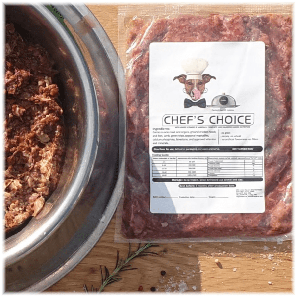 DoggyChef | Raw Venison and Chicken Meat | Raw Dog Food | Raw Cat Food | Raw Food for Pets | BARF | PREY | PMR
